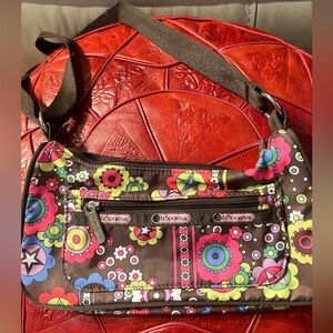 LeSportsac Floral Print Crossbody Bag - Multicolor